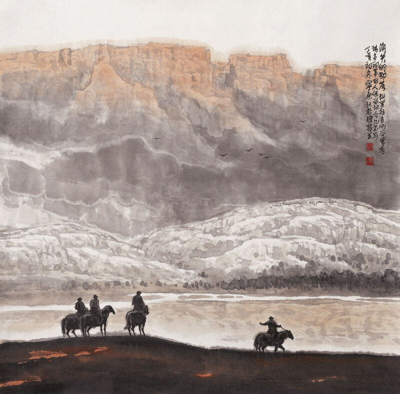 丁宁原作品欣赏 - 山野村夫 - 山野村夫