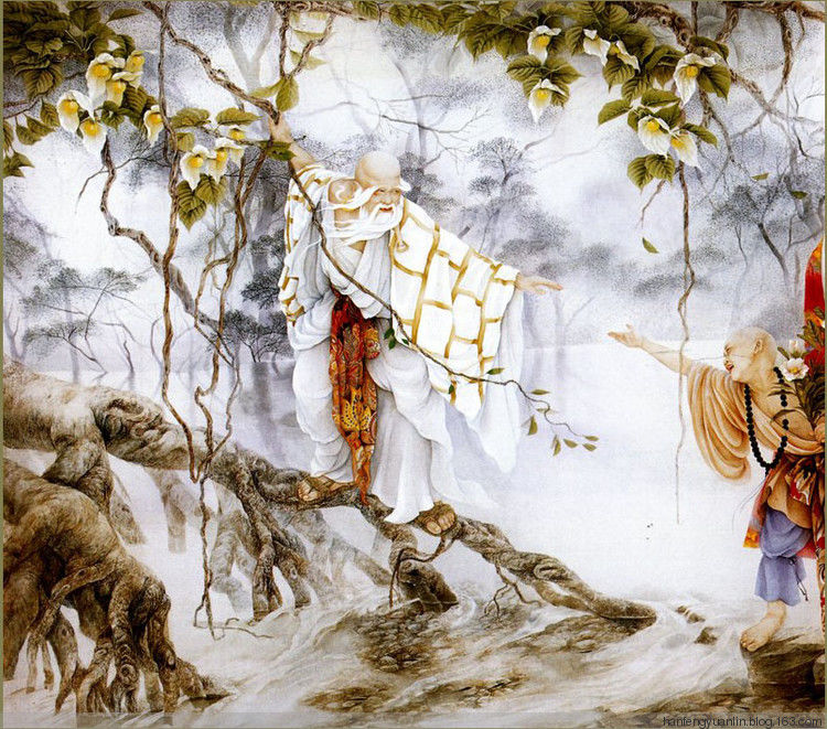 纪淑文、邱皓 、邱月母女工笔作品(1) - 山野村夫 - 山野村夫