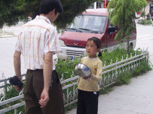 乞丐的乞讨艺术