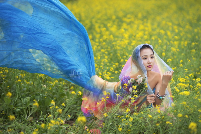 《春姑娘》【油菜花仙子】 - 魅影沉香 - .