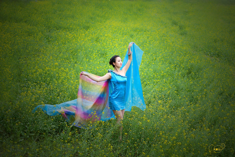 《春姑娘》【油菜花仙子】 - 魅影沉香 - .