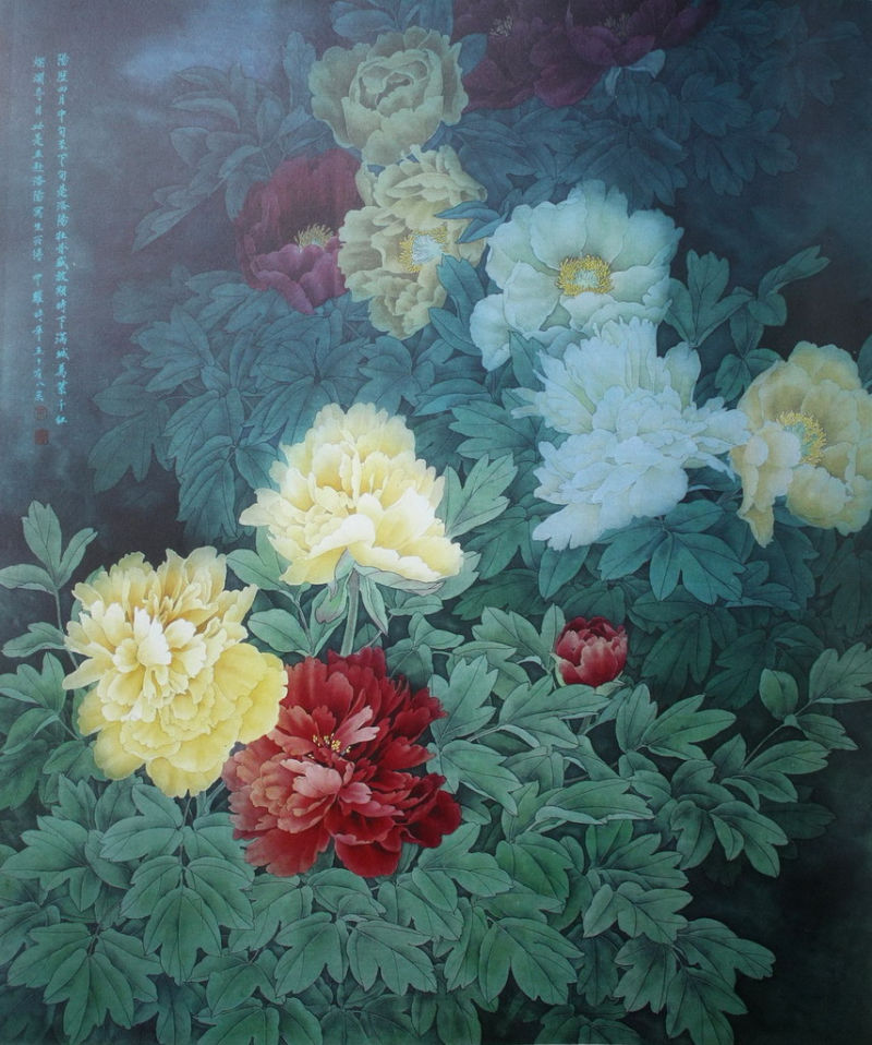 【书画艺术】名家画牡丹精选 - 雁飞墨行 - 雁飞