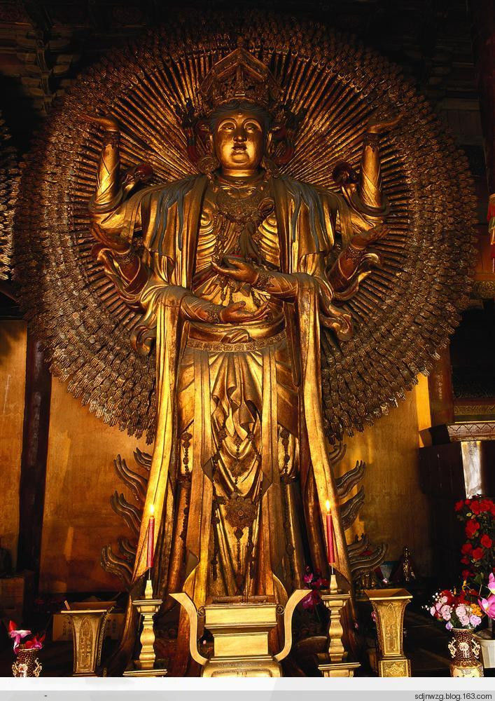 庄严的千手观音菩萨像 - sdjnwzg - WZG的博客