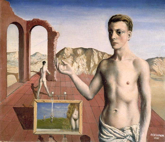 比利时艺术家 保罗·德尔沃  Paul Delvaux - 石墨閣 - 石墨閣