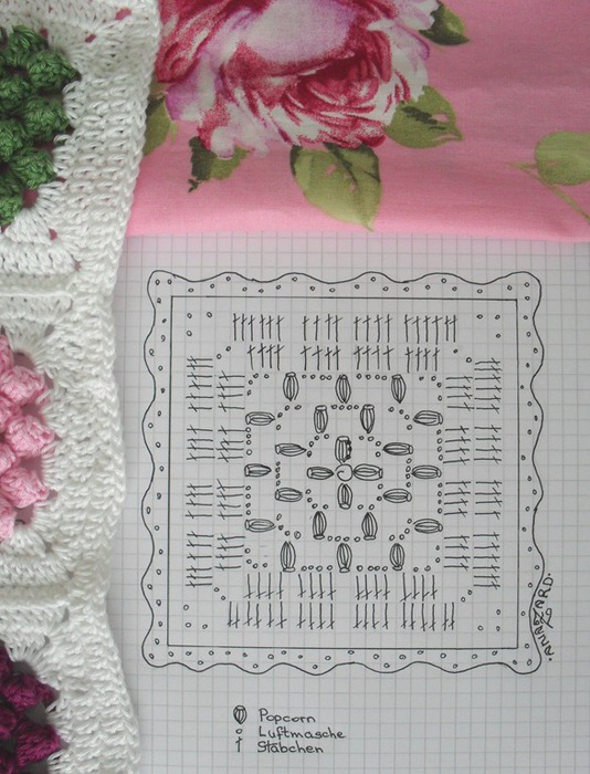 вязание крючком. плед и подушки (7) (534x700, 121Kb)