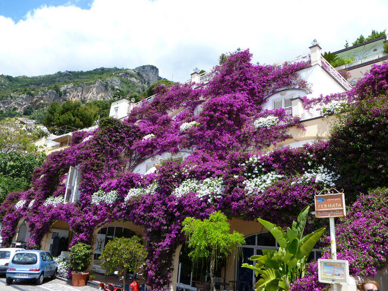 【引用】амальфитанской波西塔诺-度假胜地里维埃拉的风 - 秋林红叶 - 