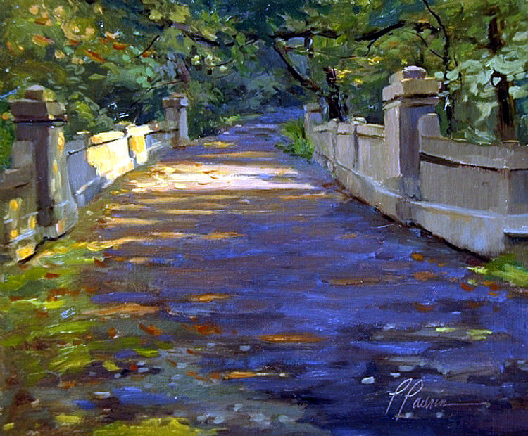 加拿大 Lili Anne Laurin 的风景画欣赏（横） - 韵湖佳境 - “韵湖佳境”欢迎您