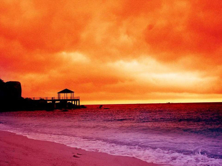 与您同赏——最美不过夕阳红（夕阳照拍得真棒！） - 小荷 - 小荷的博客