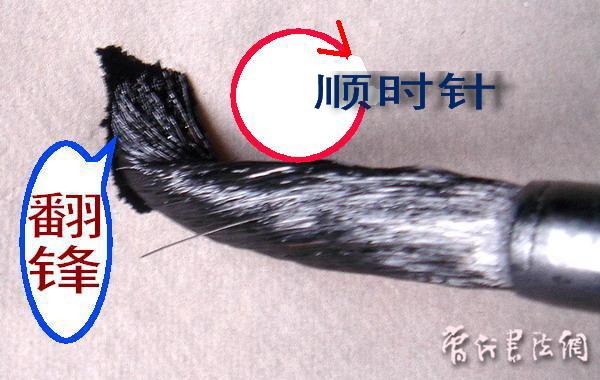 切翻之法。 - 空空如也 - 崔建增的书法博客