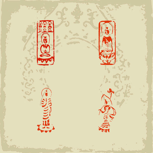 百佛图（精彩的佛像印）