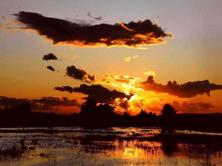 与您同赏——最美不过夕阳红（夕阳照拍得真棒！） - 小荷 - 小荷的博客