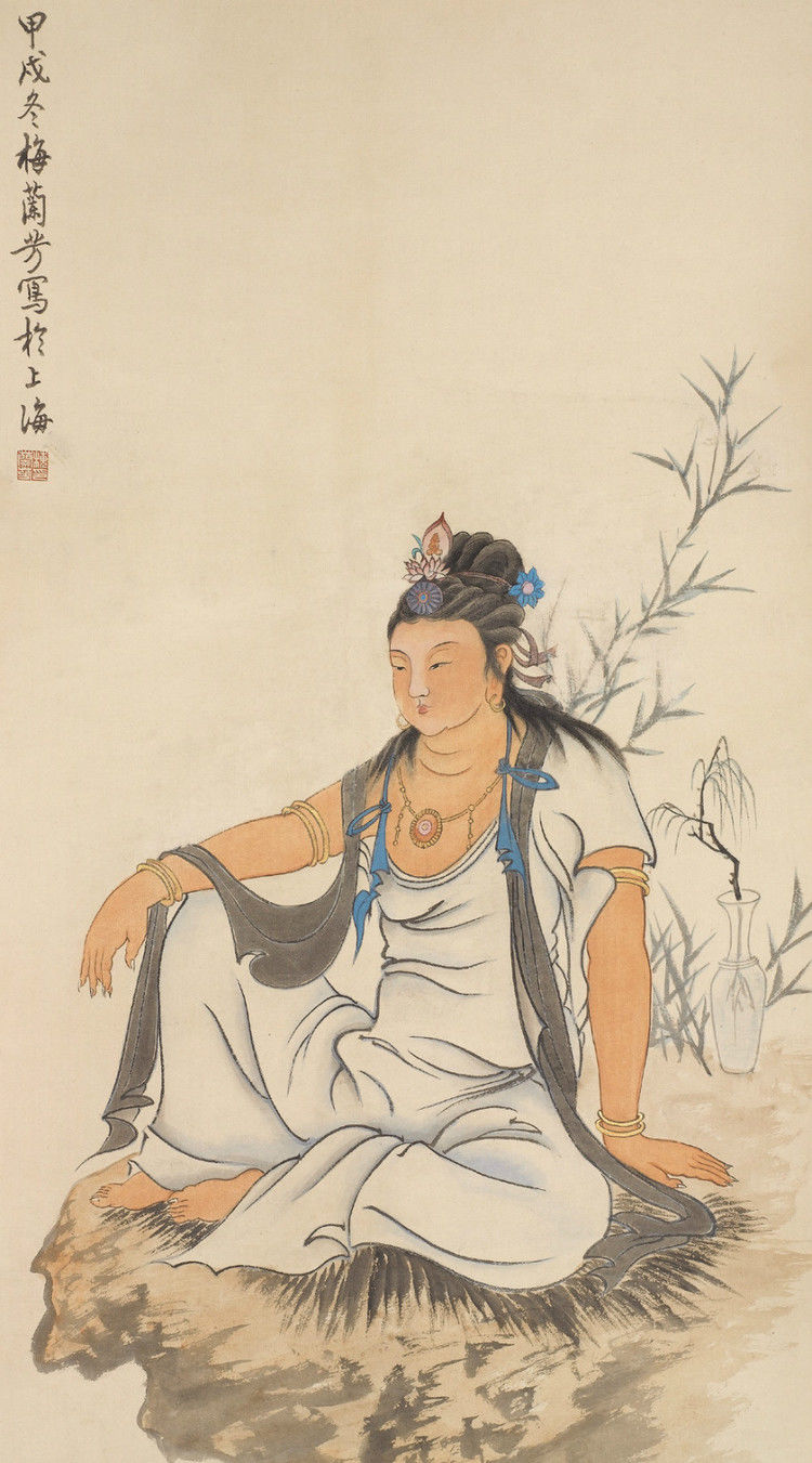 梅兰芳画作欣赏（下） - 山野村夫 - 山野村夫