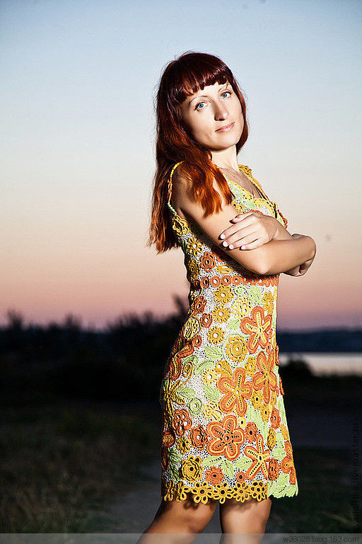 爱尔兰拼花裙（一） - 钩织乐趣 - 钩织乐趣的博客