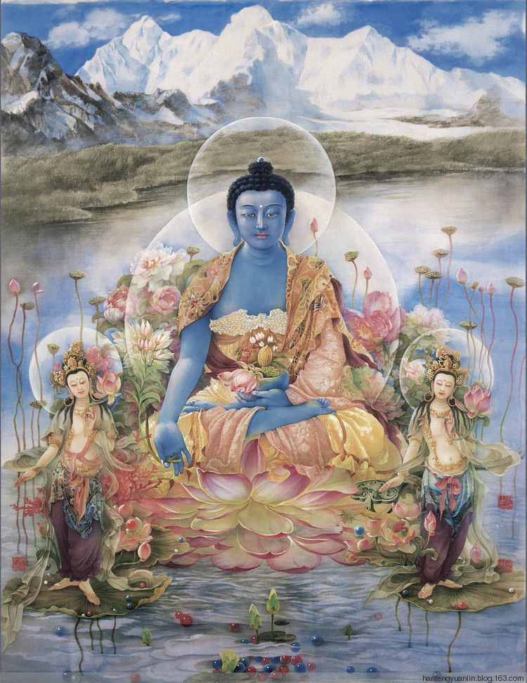 纪淑文、邱皓 、邱月母女工笔作品(1) - 山野村夫 - 山野村夫