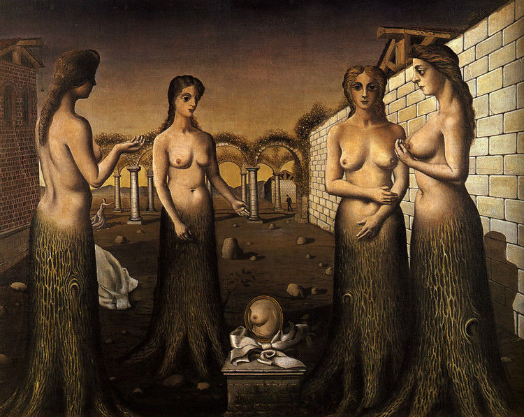 比利时艺术家 保罗·德尔沃  Paul Delvaux - 石墨閣 - 石墨閣