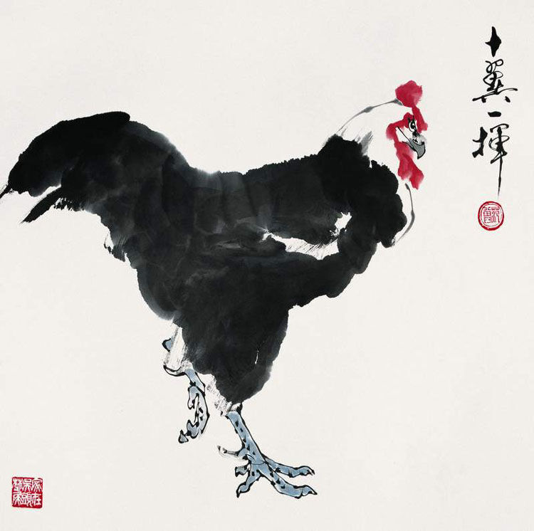 范曾书画赏析 - 云游老道  - 崂山隐士的茅庐