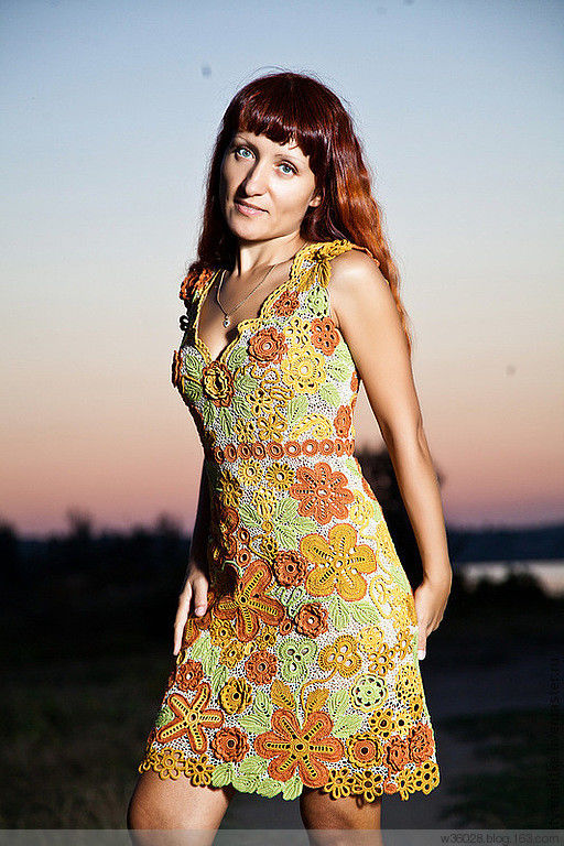 爱尔兰拼花裙（一） - 钩织乐趣 - 钩织乐趣的博客