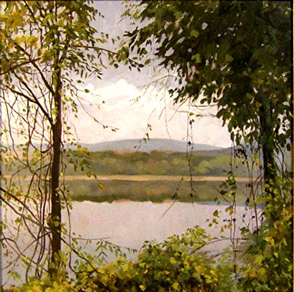 加拿大 Lili Anne Laurin 的风景画欣赏（竖） - 韵湖佳境 - “韵湖佳境”欢迎您