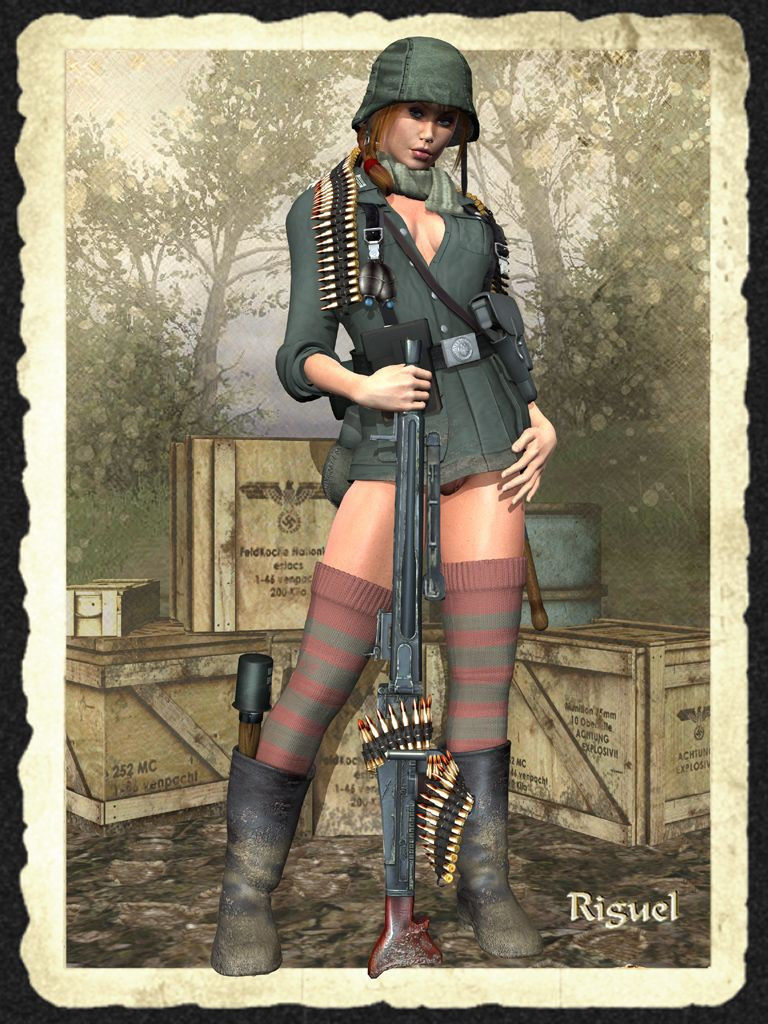 二战中的另类裸露艺术 - 沉默的麻雀 - 沉默的麻雀的博客