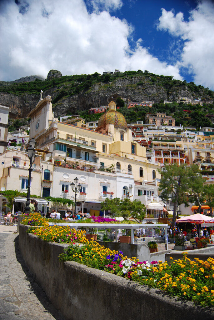 【引用】амальфитанской波西塔诺-度假胜地里维埃拉的风 - 秋林红叶 - 