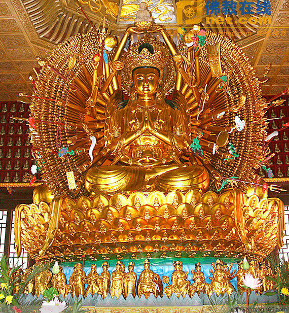 庄严的千手观音菩萨像 - sdjnwzg - WZG的博客