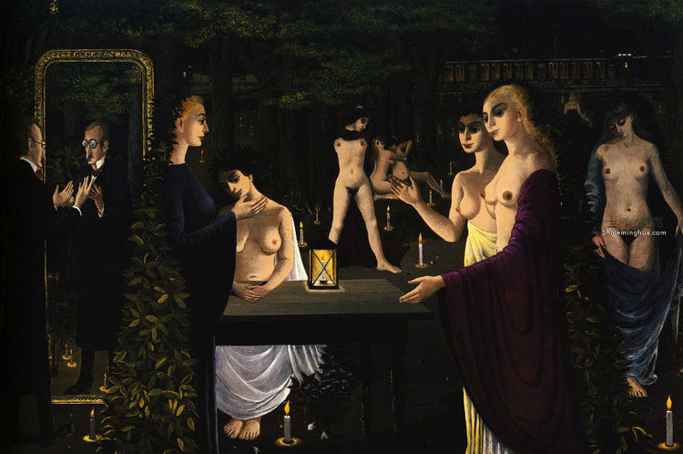 比利时艺术家 保罗·德尔沃  Paul Delvaux - 石墨閣 - 石墨閣