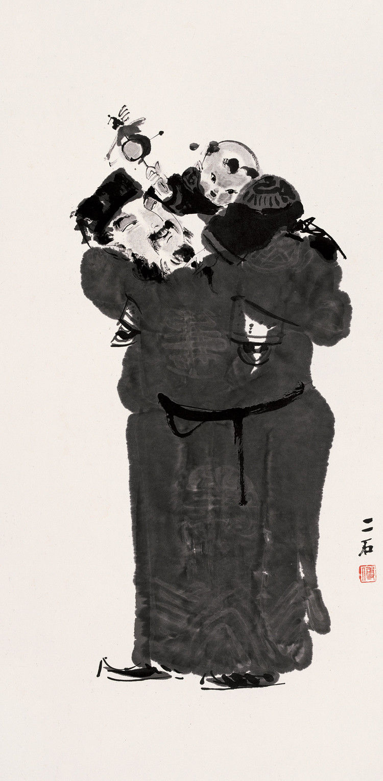 傅二石人物作品欣赏（二） - wangchangzhengb - wangchangzhengb的博客