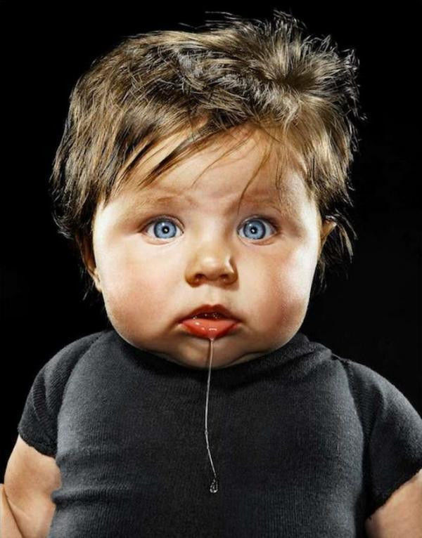 太可爱了！好想捏捏他们的脸！ - 社会糗事大百科 - 社会糗事大百科