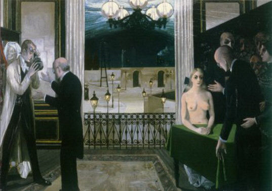 比利时艺术家 保罗·德尔沃  Paul Delvaux - 石墨閣 - 石墨閣