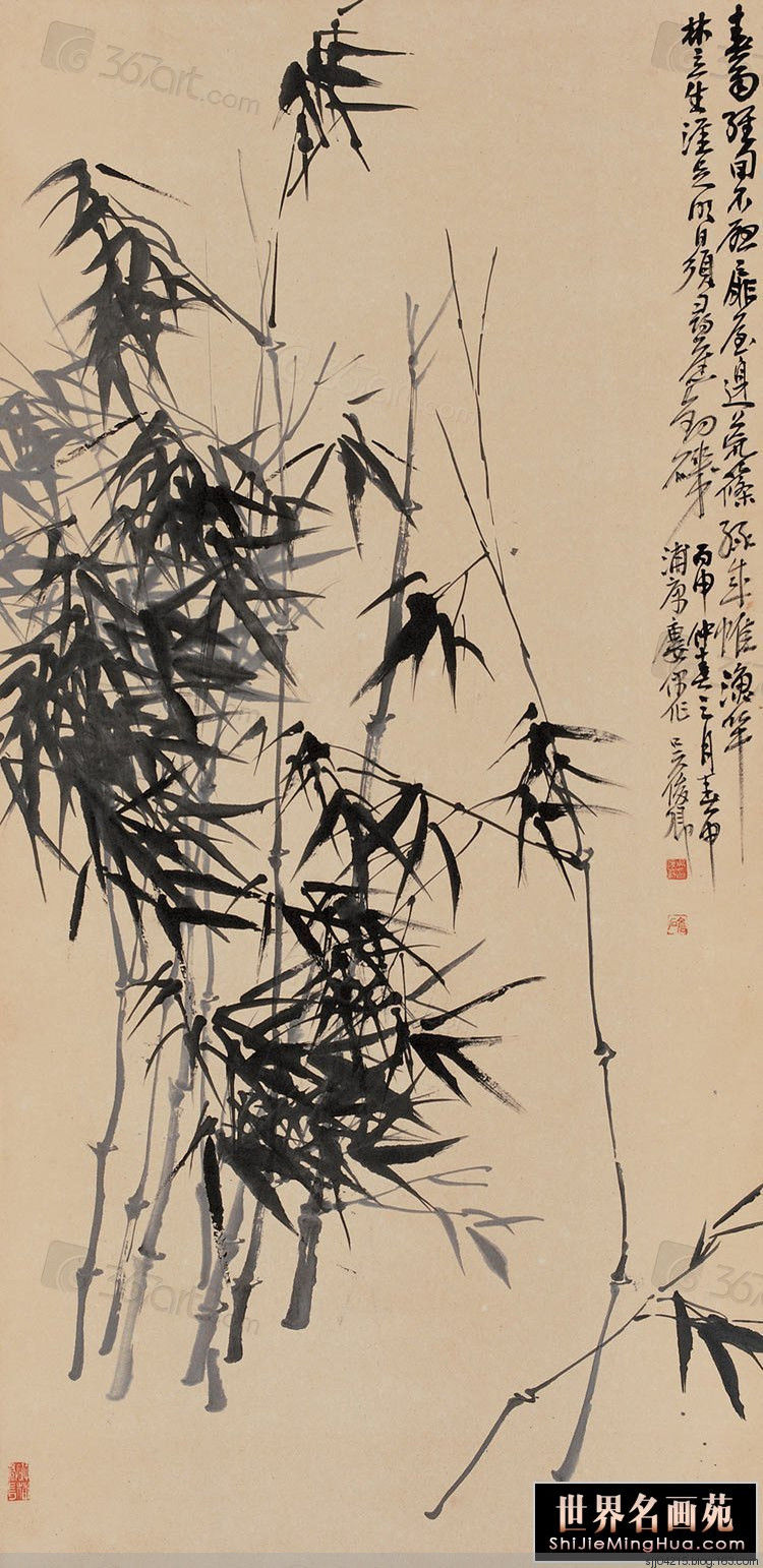 吴昌硕作品精选集（3） - 云破月来花弄影 - 云破月来花弄影