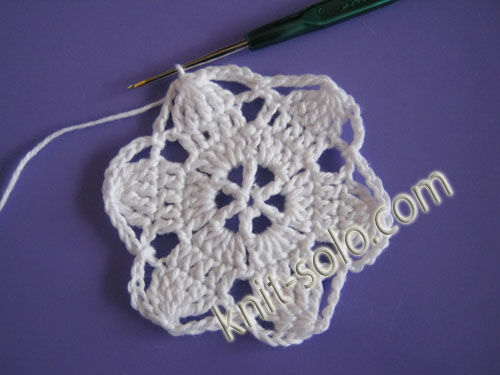 钩针：“索尼娅的积容花” - maomao - 我随心动