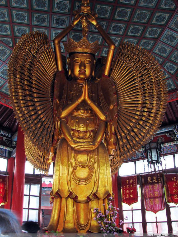 庄严的千手观音菩萨像 - sdjnwzg - WZG的博客