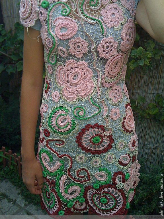 拼花钩裙 - 钩织乐趣 - 钩织乐趣的博客