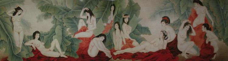 中青年艺术家 崔景哲［浓墨重彩］工笔人物画 - 石墨閣 - 石墨閣
