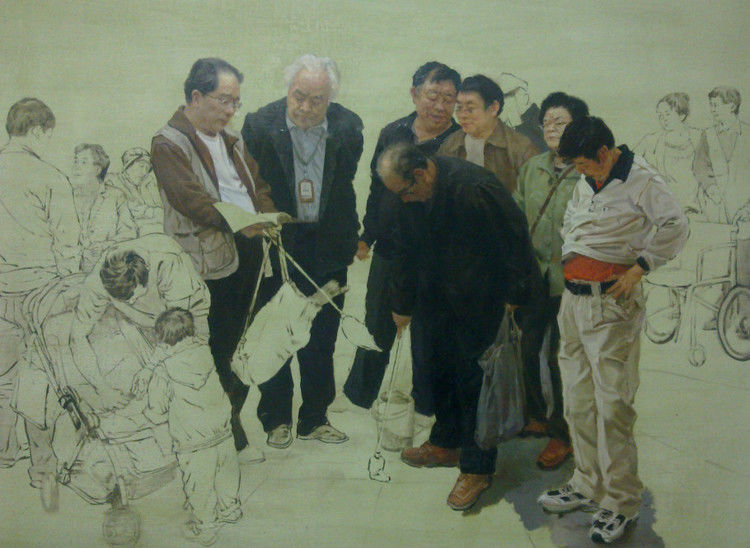 油画家：张学〖和风三月〗 - 石墨閣 - 石墨閣