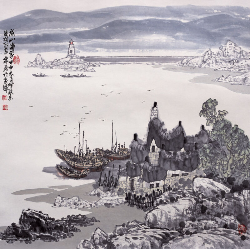 丁宁原作品欣赏 - 山野村夫 - 山野村夫