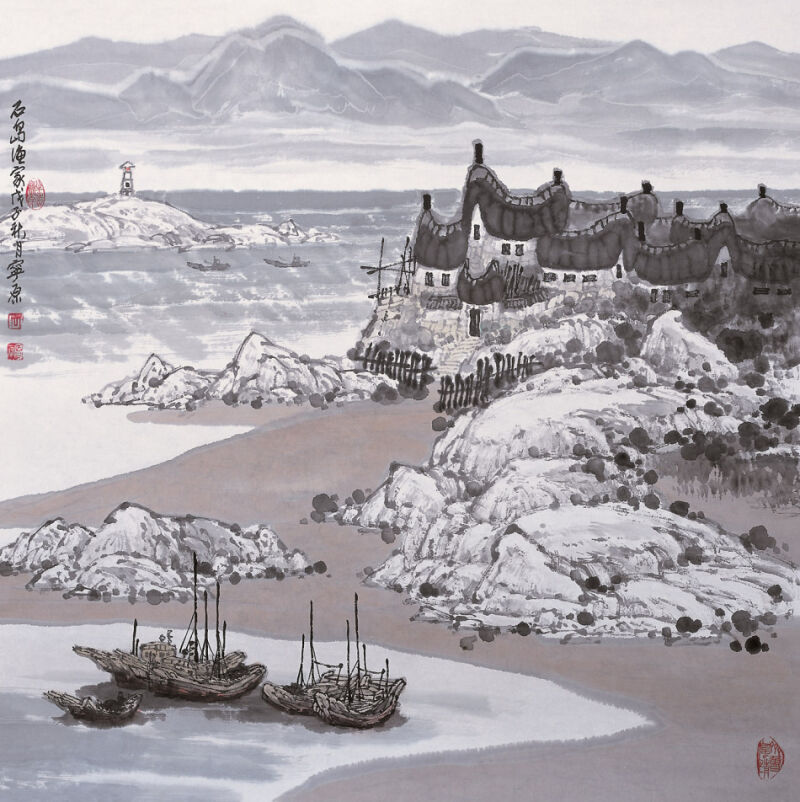 丁宁原作品欣赏 - 山野村夫 - 山野村夫