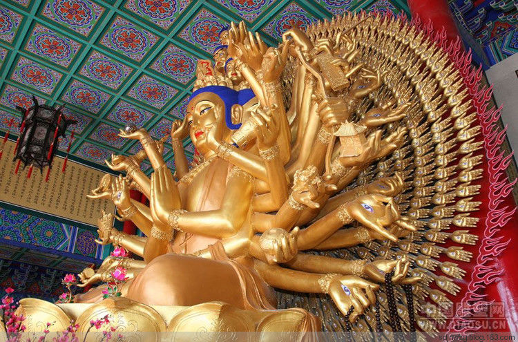 庄严的千手观音菩萨像 - sdjnwzg - WZG的博客