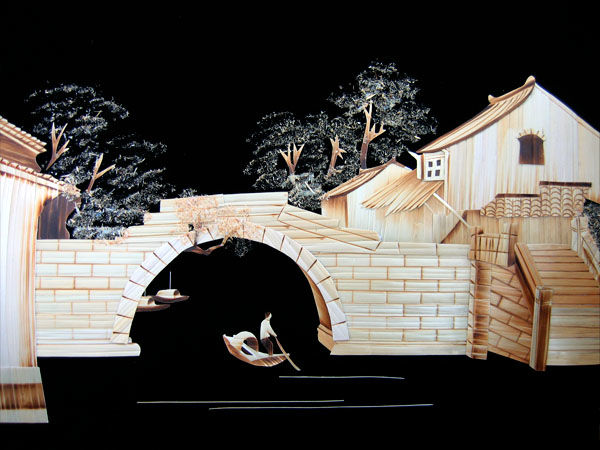 精彩的芦苇工艺画=1 - 水帘洞主 - 水帘洞主