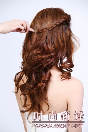 经典编发步骤一