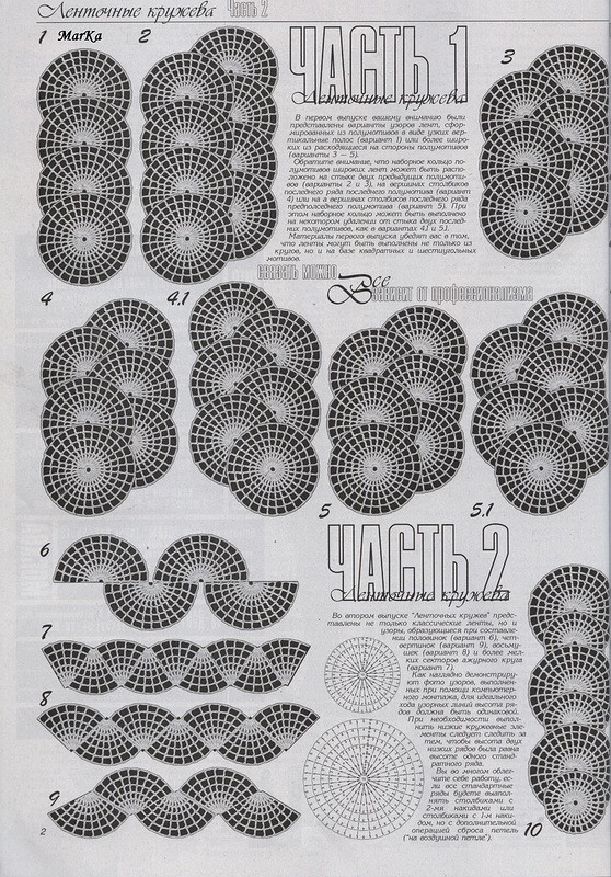 连续钩花图解（12) - 柳芯飘雪 - 柳芯飘雪的博客