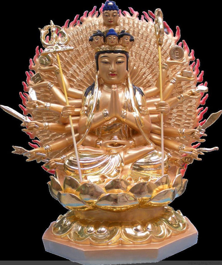 庄严的千手观音菩萨像 - sdjnwzg - WZG的博客