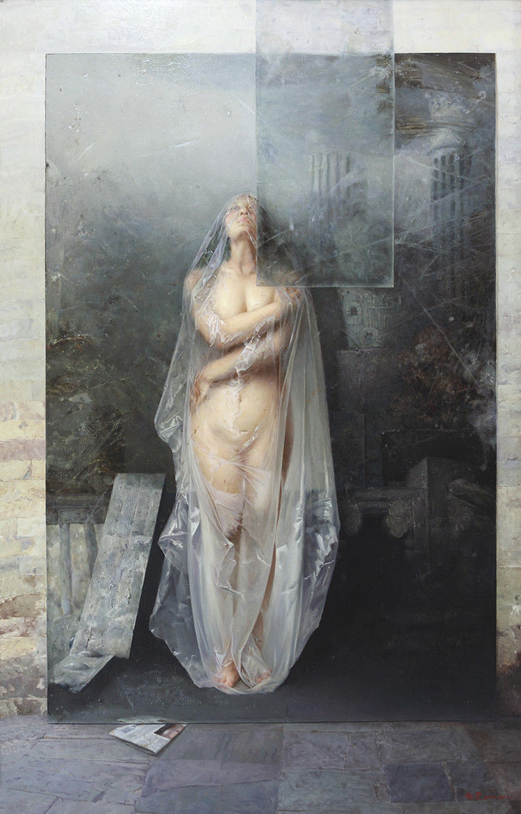 油画家：张学〖和风三月〗 - 石墨閣 - 石墨閣