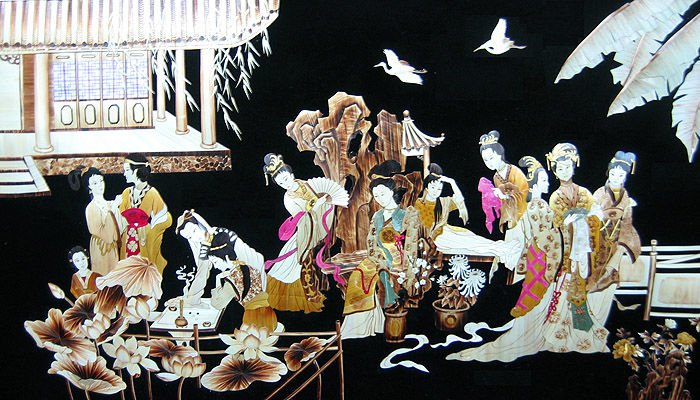 精彩的芦苇工艺画=1 - 水帘洞主 - 水帘洞主