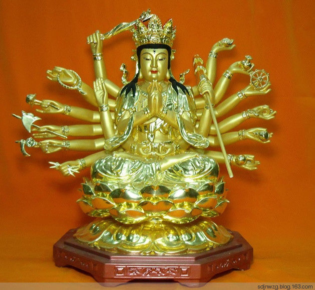 庄严的千手观音菩萨像 - sdjnwzg - WZG的博客
