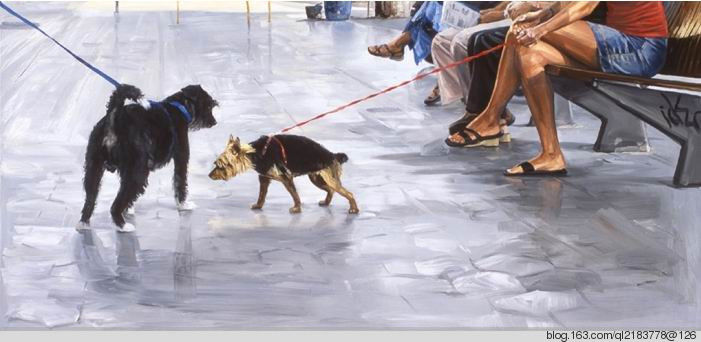 意大利艺术家Michele.Del.Campo绘画作品（2） - 秦之后裔伯 - 秦之后裔伯