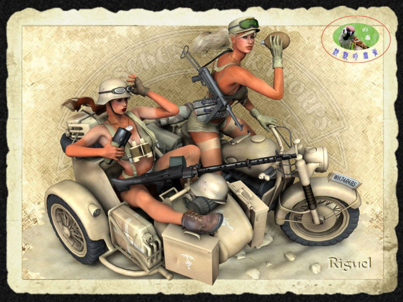 二战中的另类裸露艺术 - 沉默的麻雀 - 沉默的麻雀的博客