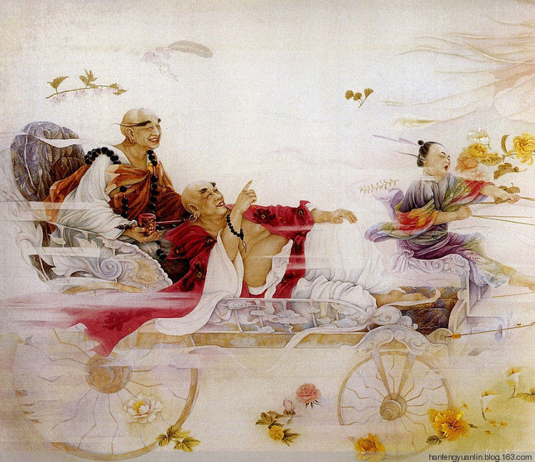 纪淑文、邱皓 、邱月母女工笔作品(1) - 山野村夫 - 山野村夫