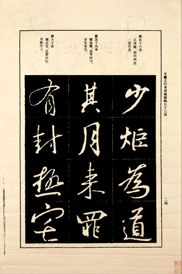 王羲之行书间架结构92法（正版） - 香儿 - xianger