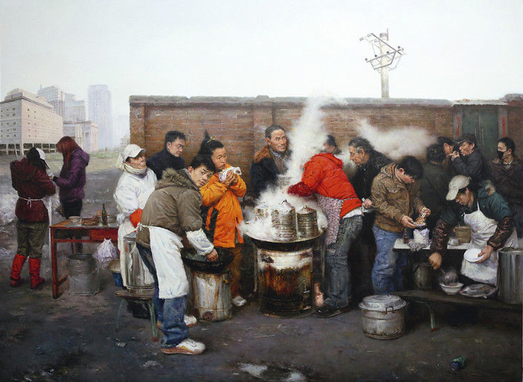 油画家：张学〖和风三月〗 - 石墨閣 - 石墨閣